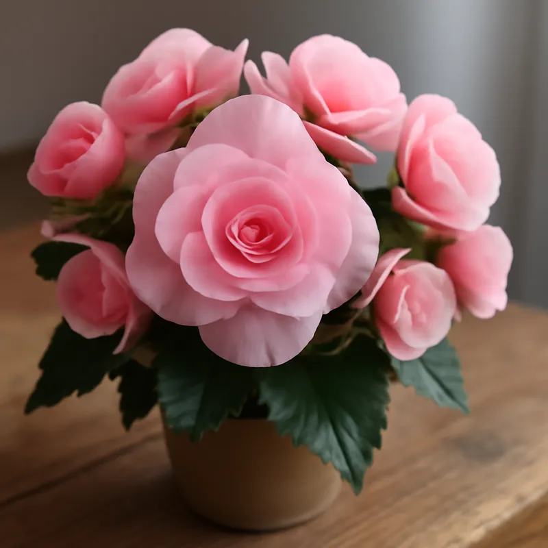 Begonia - rose – image 3