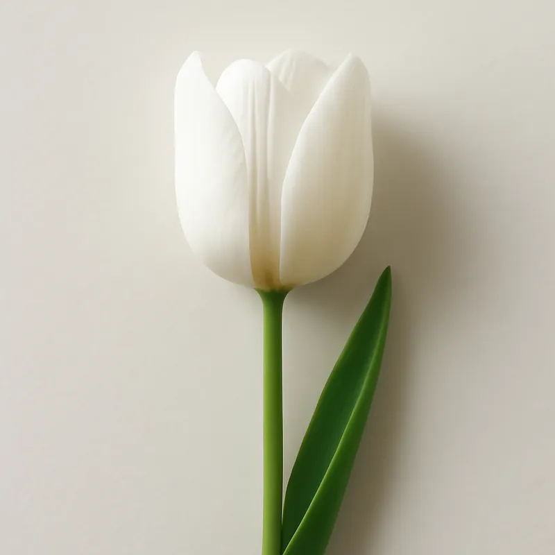 Tulipe - blanc