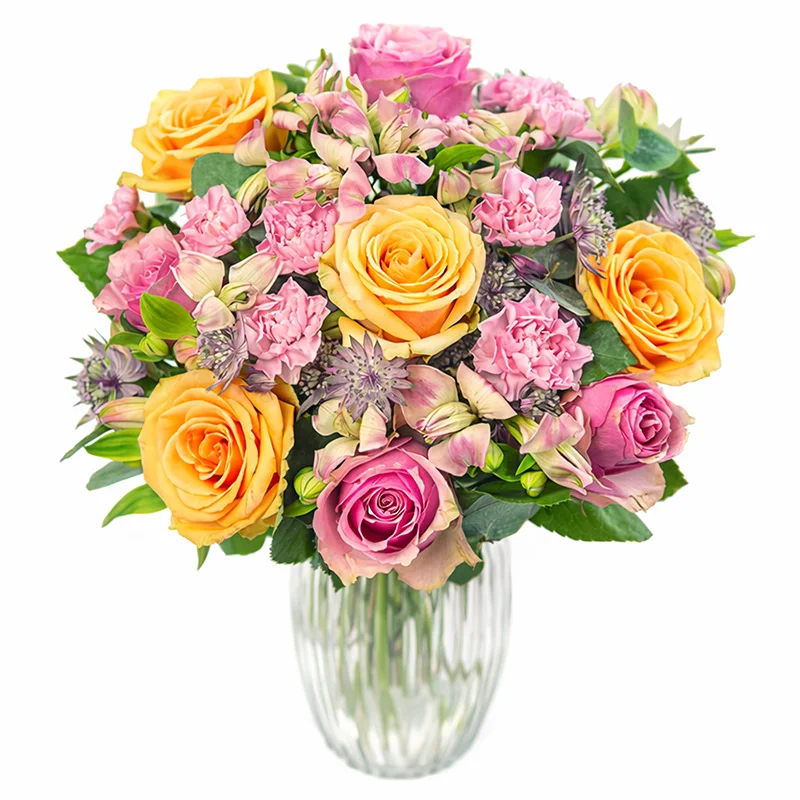 Bouquet de fleurs pour nouveau-né