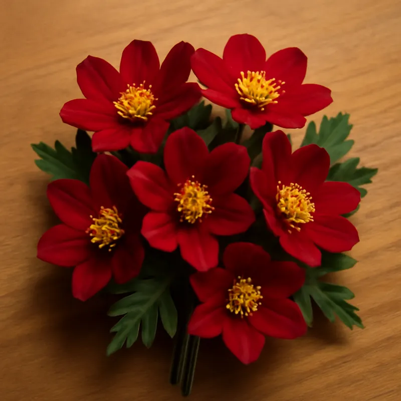 Anémone des bois – rouge – image 3