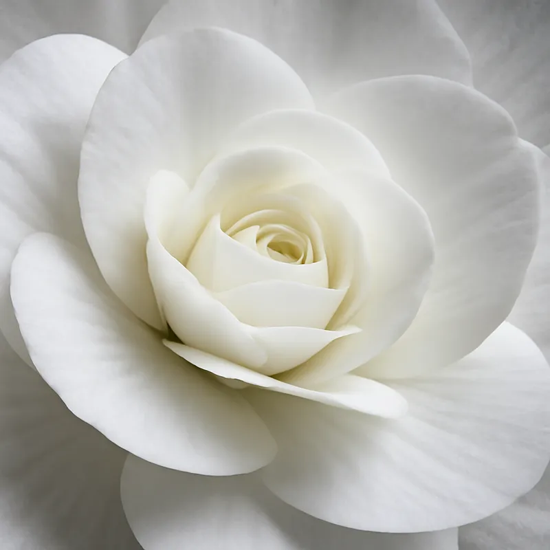 Bégonia – blanc – image 2