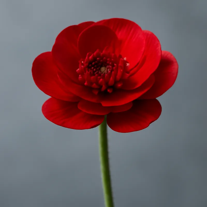 Bouton d'or - rouge