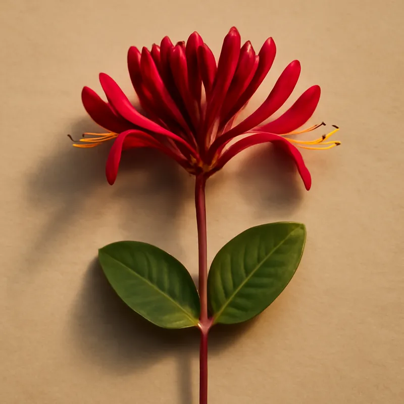 Chèvrefeuille – rouge – image 1