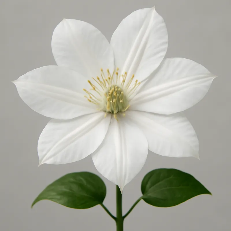 Clématite – blanc – image 1