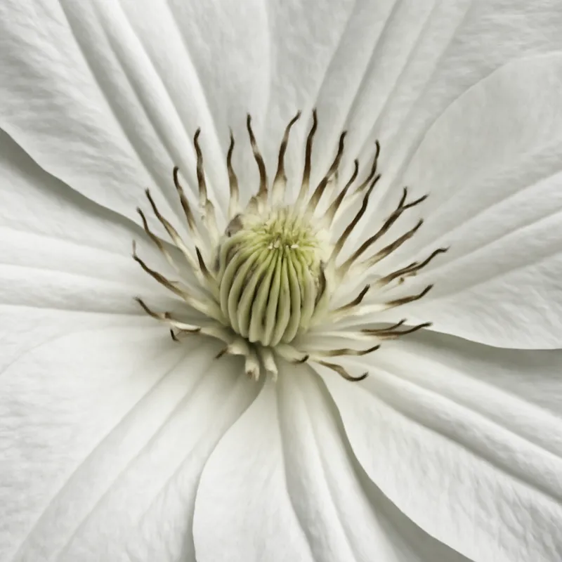 Clématite – blanc – image 2