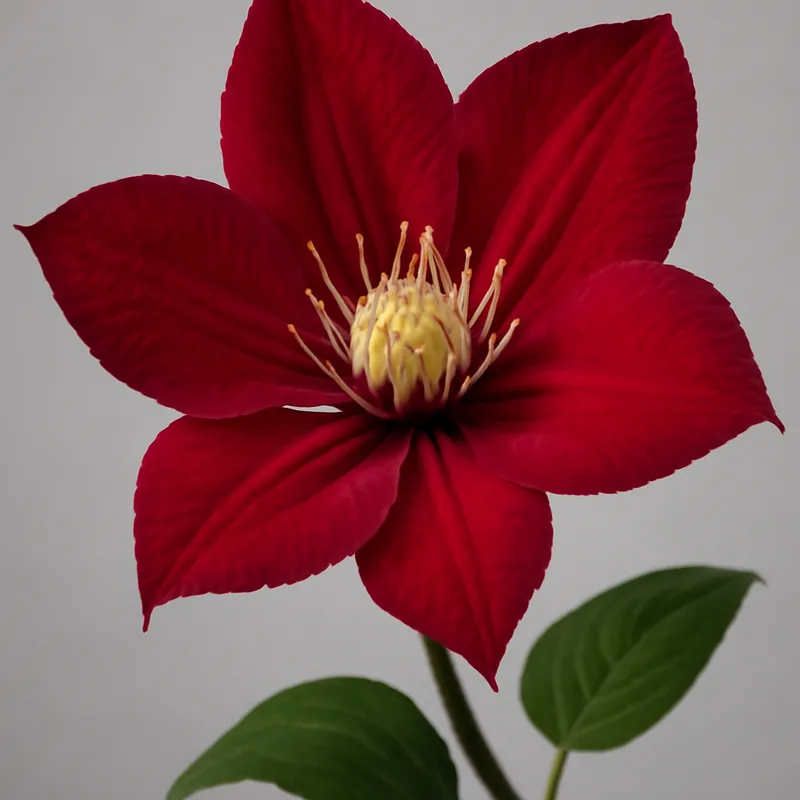 Clématite – rouge – image 1