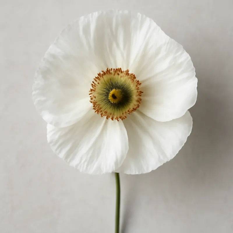 Coquelicot – blanc – image 1