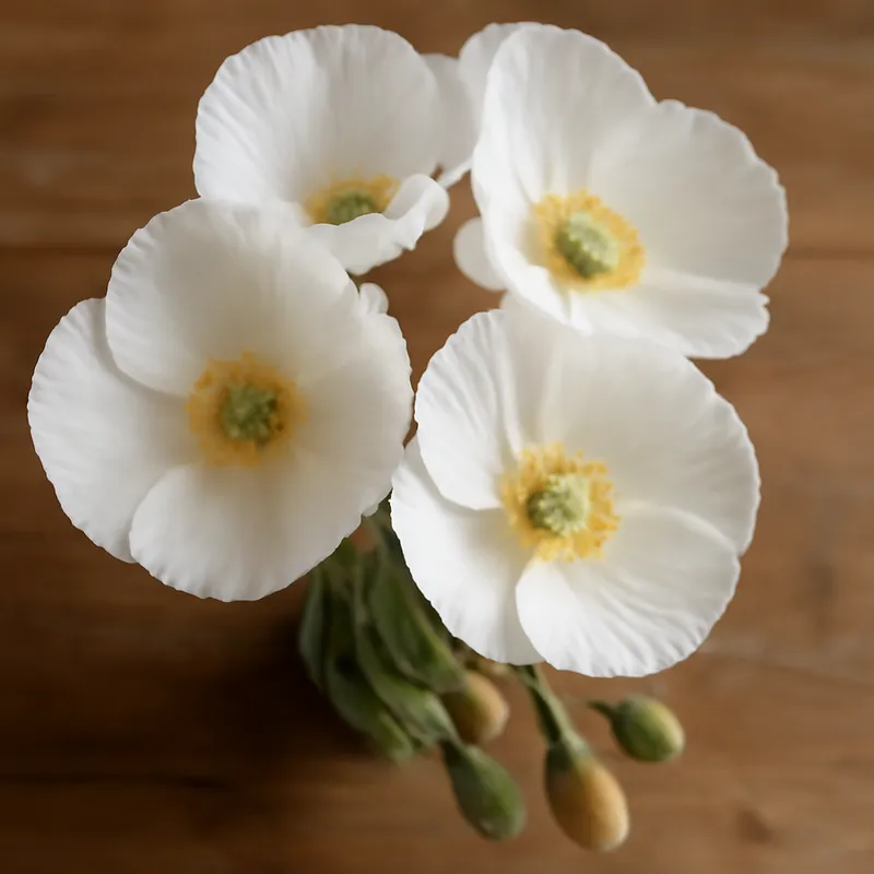 Coquelicot – blanc – image 3