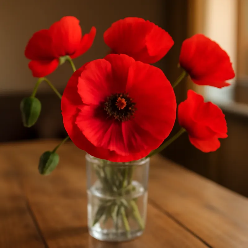 Coquelicot – rouge – image 3