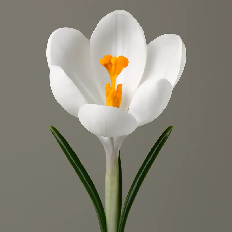 Crocus – blanc – image 1
