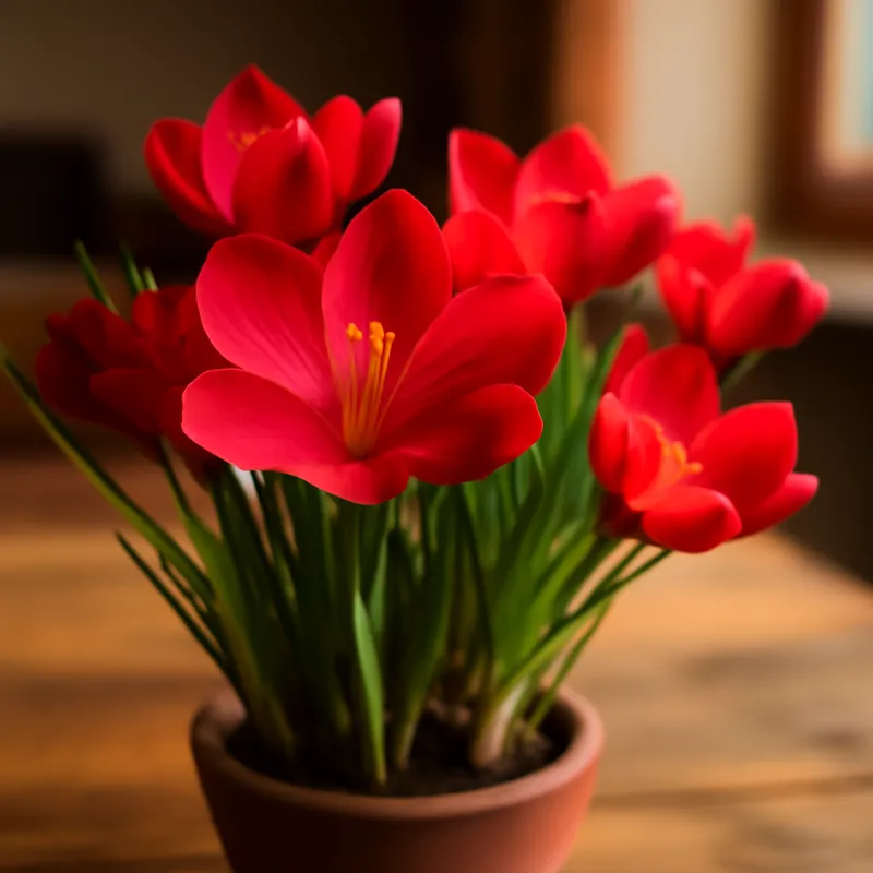 Crocus - rouge - image 3