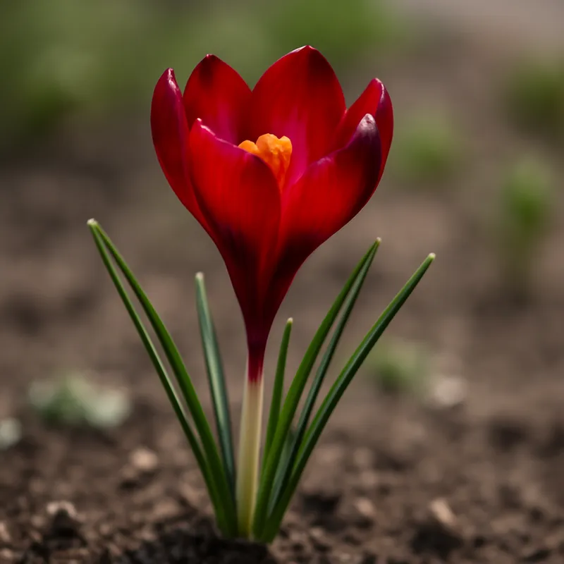 Crocus - rouge - image 4