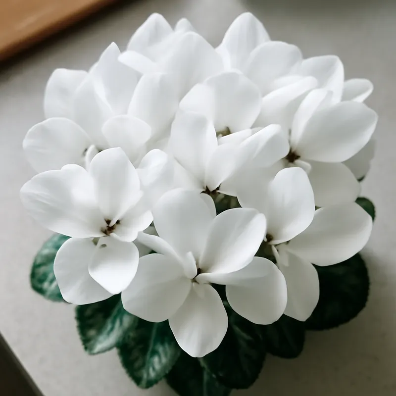 Cyclamen – blanc – image 3