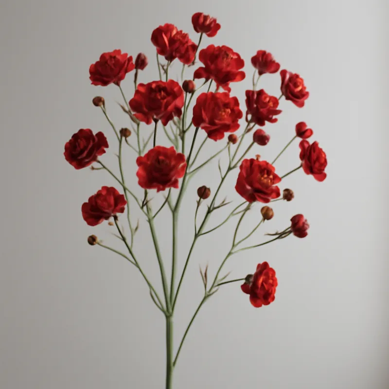 Gypsophile – rouge – image 1