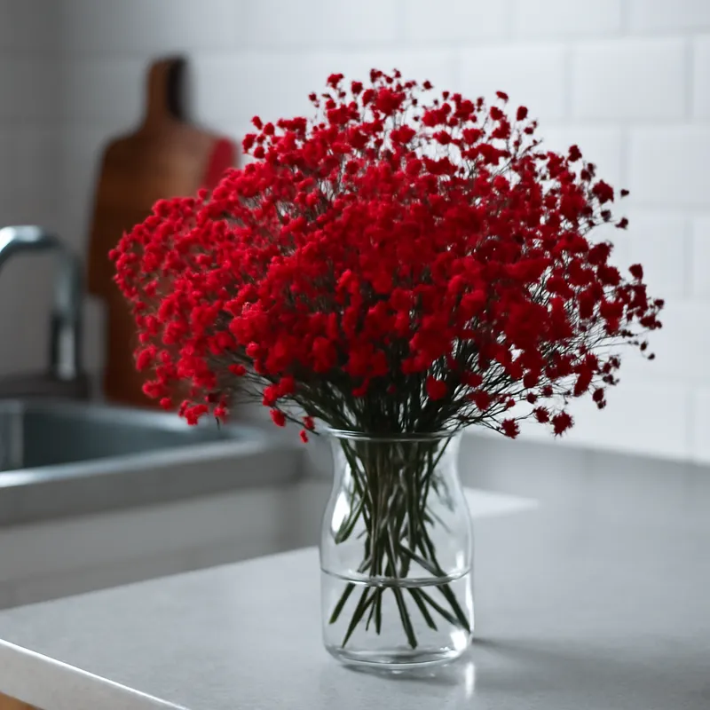 Gypsophile – rouge – image 3