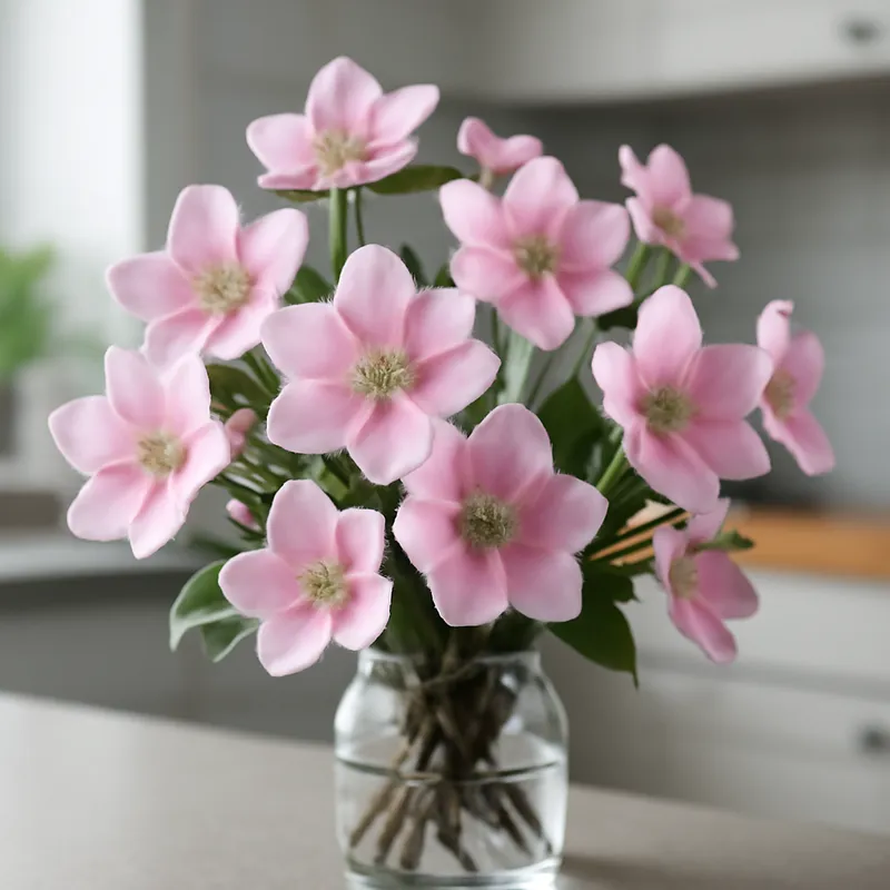 Hépatique – rose – image 3