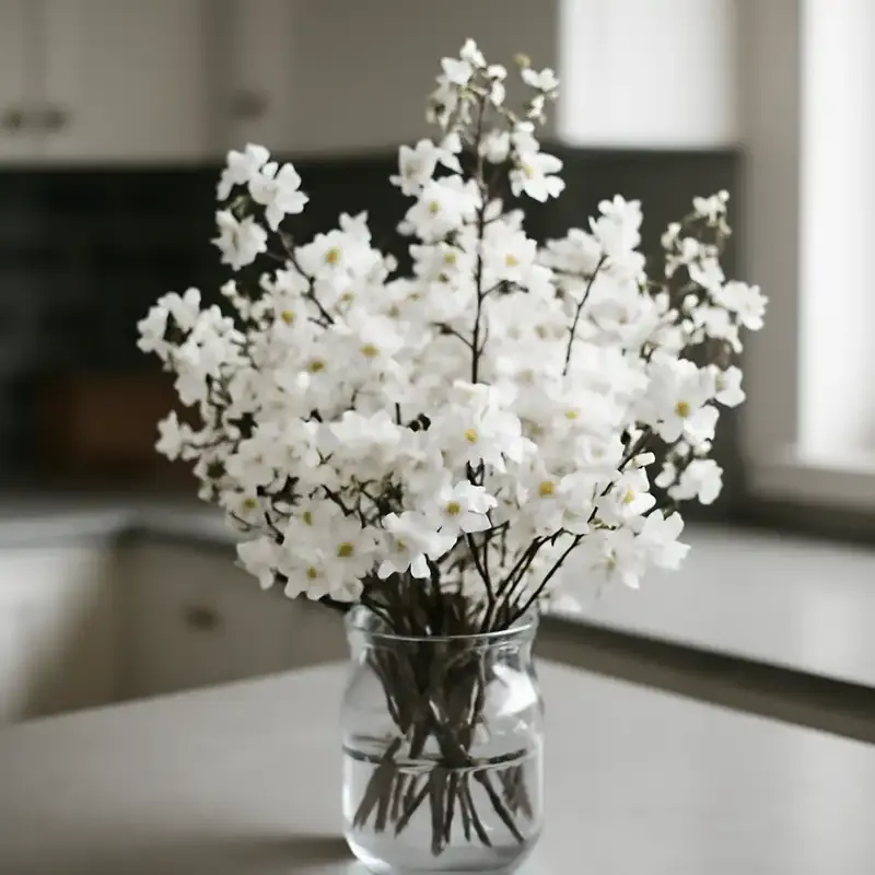 Statice – fleurs blanches séchables