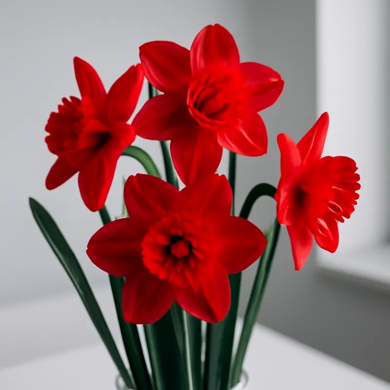 Jonquille – rouge – image 3