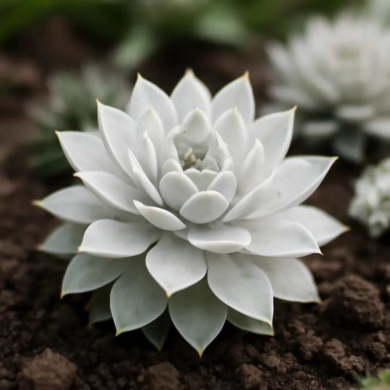 Joubarbe – blanc – image 4