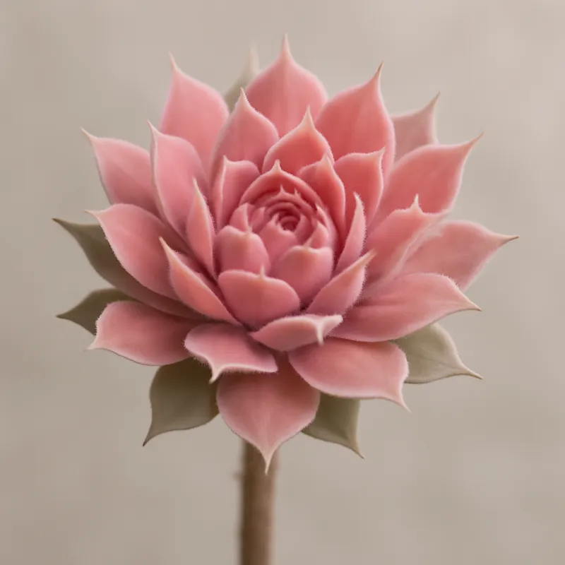 Joubarbe – rose – image 1