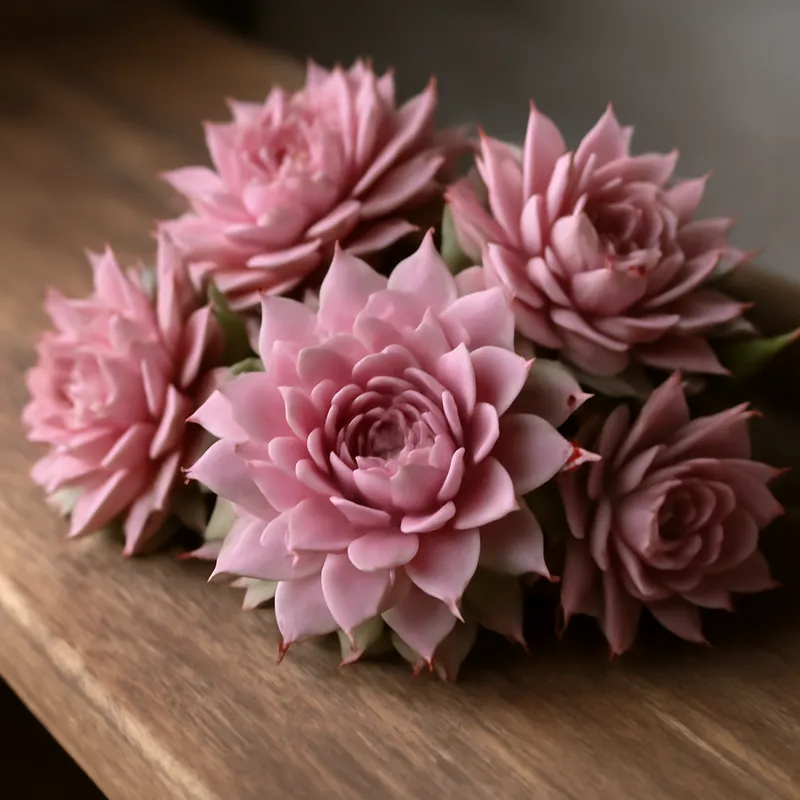 Joubarbe – rose – image 3