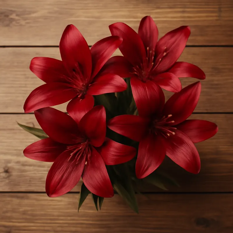 Lis – rouge – image 3