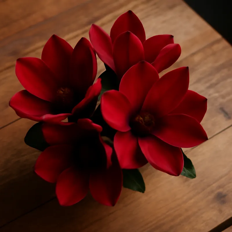 Magnolia – rouge – image 3