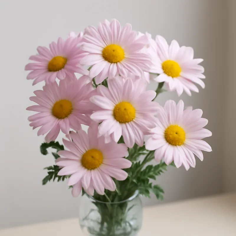 Marguerite des prés – rose – image 3