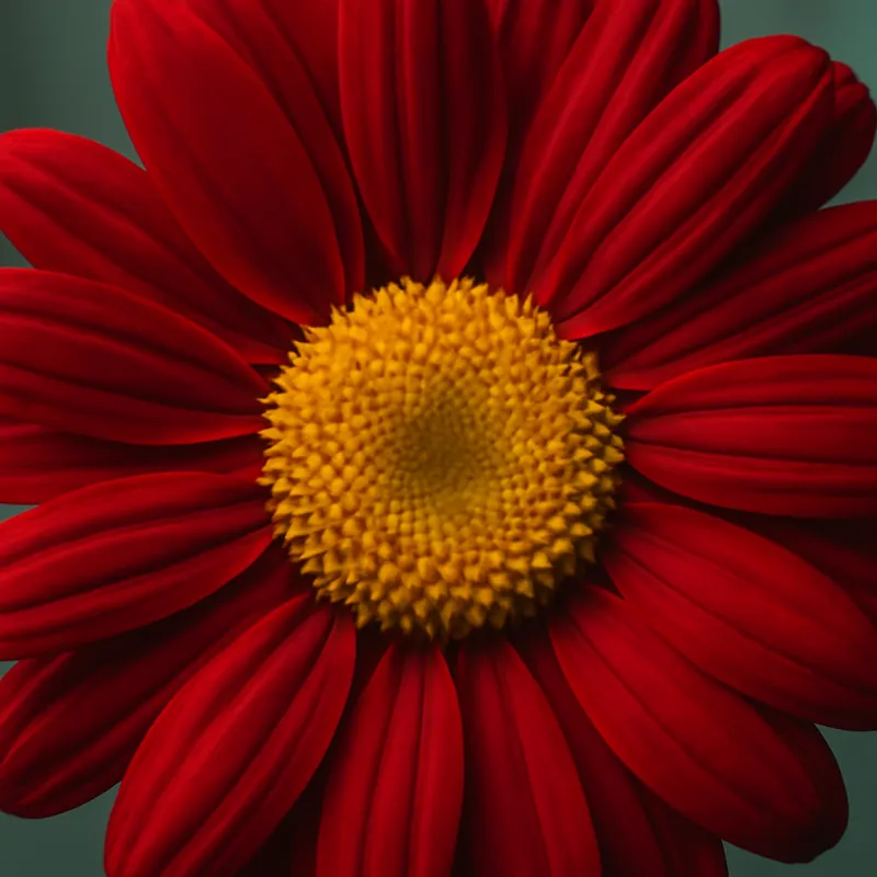 Marguerite des prés – rouge – image 2