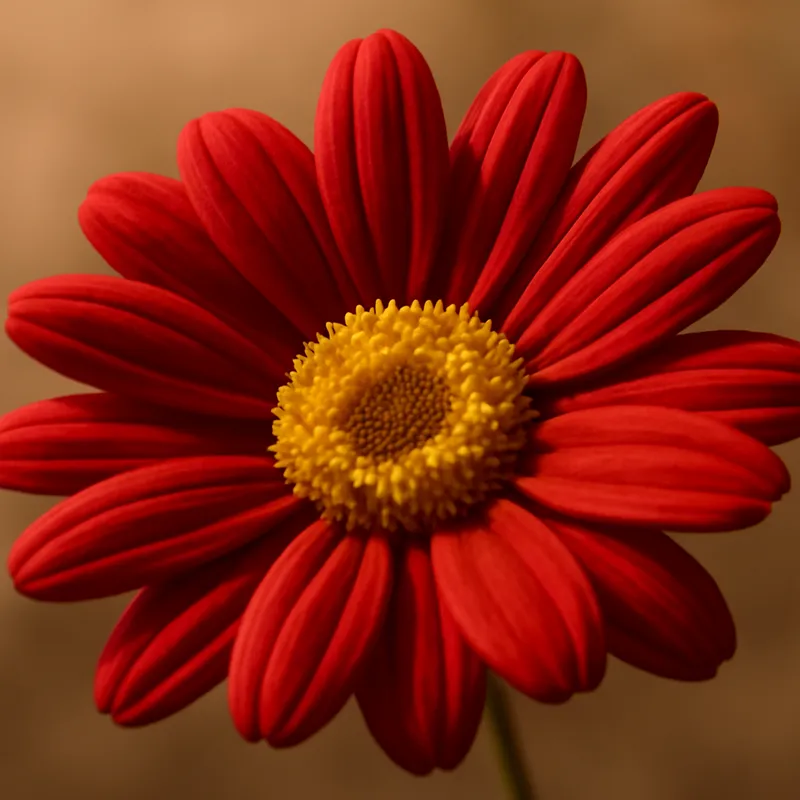 Marguerite – rouge – image 2