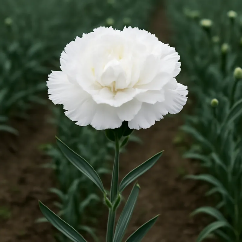 Œillet - blanc - image 4