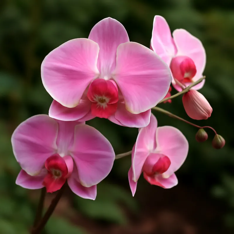 Orchidée (orchidée de mariée) – rose – image 4