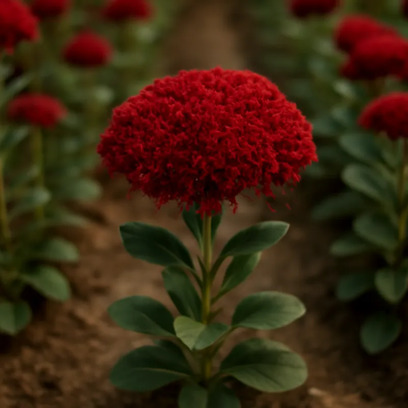 Orpin – rouge – image 4