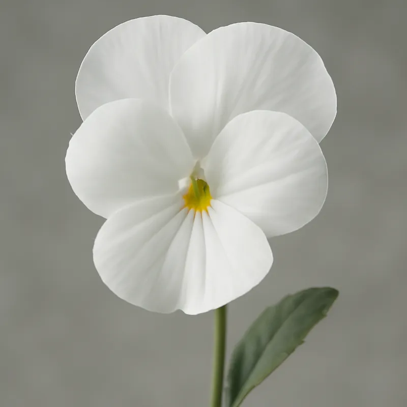 Pensée – blanc – image 1