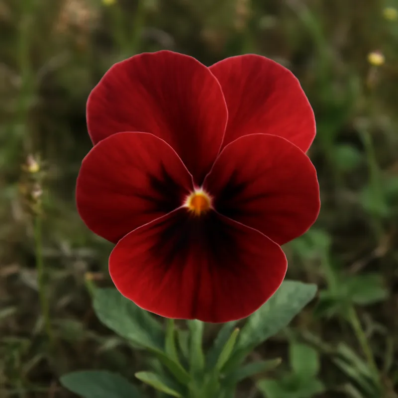 Pensée – rouge – image 4