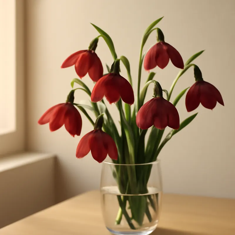 Perce-neige – rouge – image 3