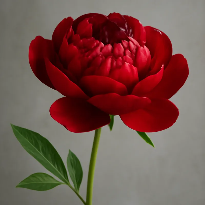 Pivoine – rouge – image 1