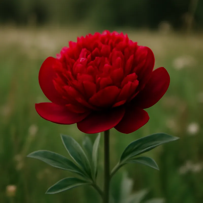 Pivoine – rouge – image 4