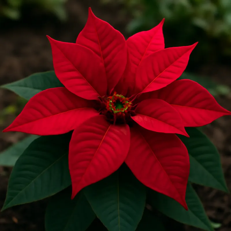 Poinsettia - rouge - image 4