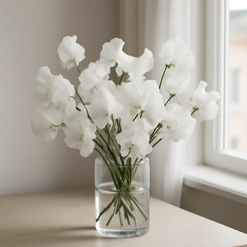 Pois de senteur – blanc – image 3