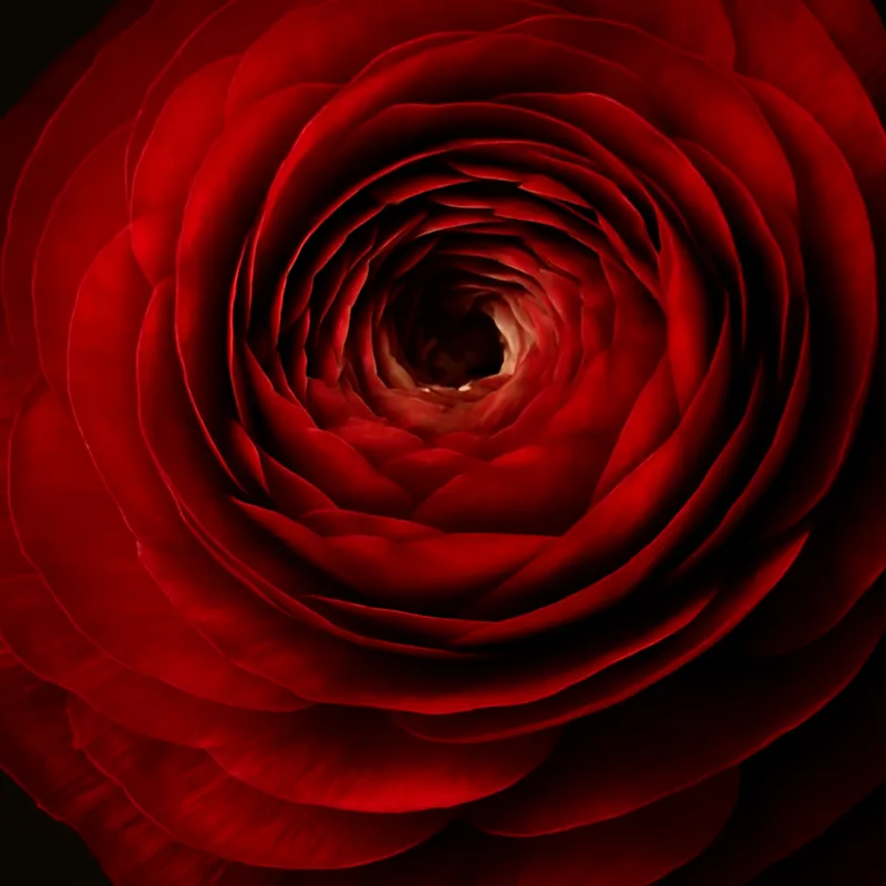 Renoncule – rouge – image 2