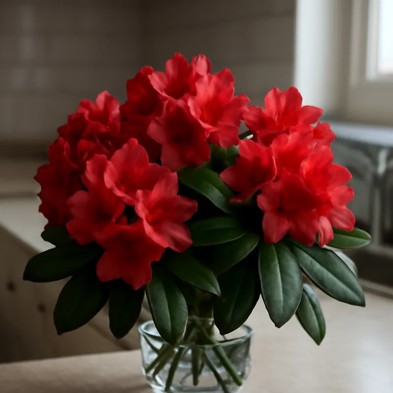 Rhododendron – rouge – image 3