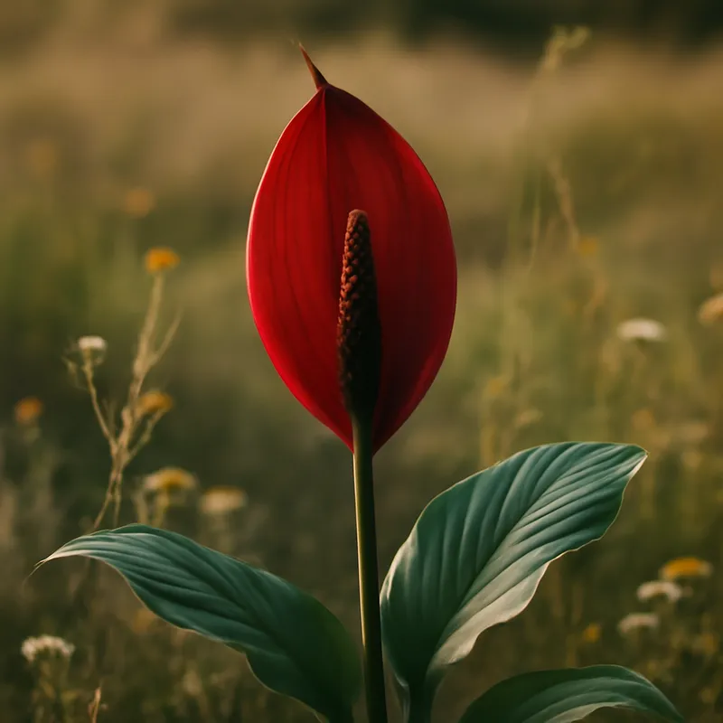 Spathiphyllum – rouge – image 4