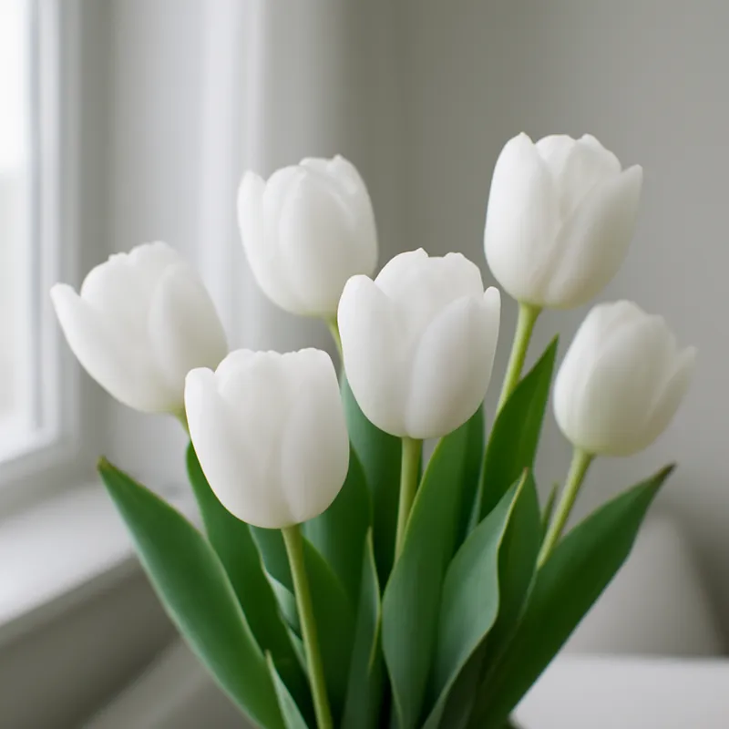 Tulipe – blanc – image 3