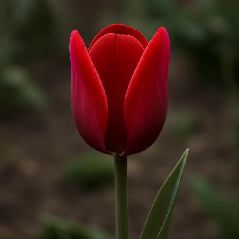 Tulipe – rouge – image 4