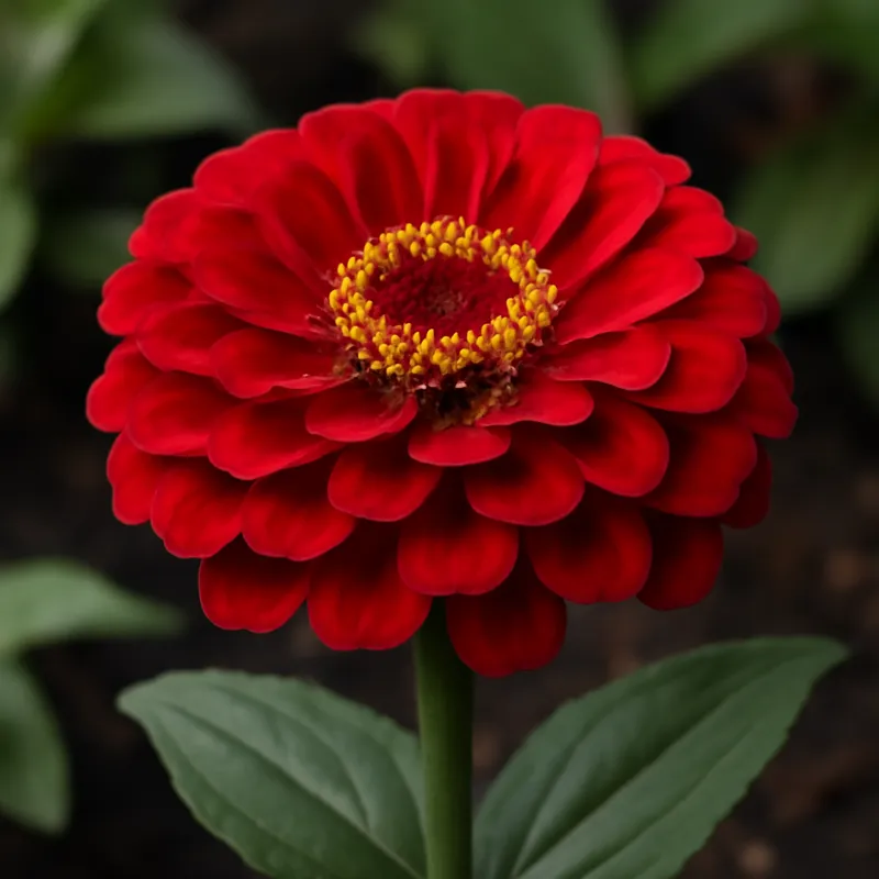Zinnia – rouge – image 4
